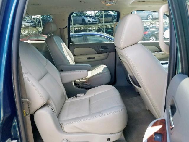 3GNFK16317G128708 - 2007 CHEVROLET SUBURBAN K BLUE photo 6