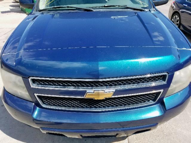 3GNFK16317G128708 - 2007 CHEVROLET SUBURBAN K BLUE photo 9