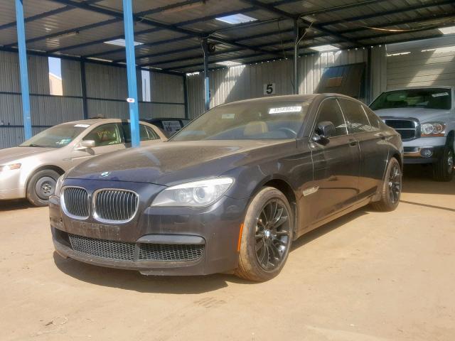 WBAKC6C53CC396967 - 2012 BMW 750I BLACK photo 2