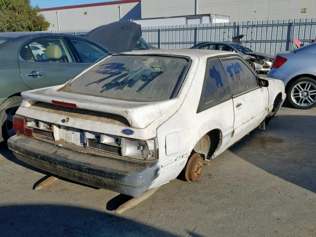 1FACP42E1MF128958 - 1991 FORD MUSTANG GT WHITE photo 4