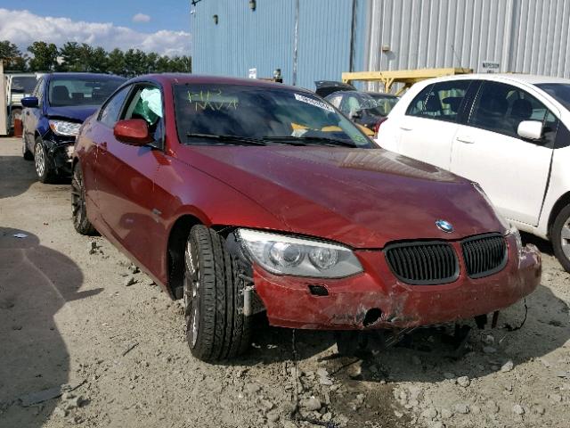 WBAKF9C53BE619889 - 2011 BMW 335 XI RED photo 1