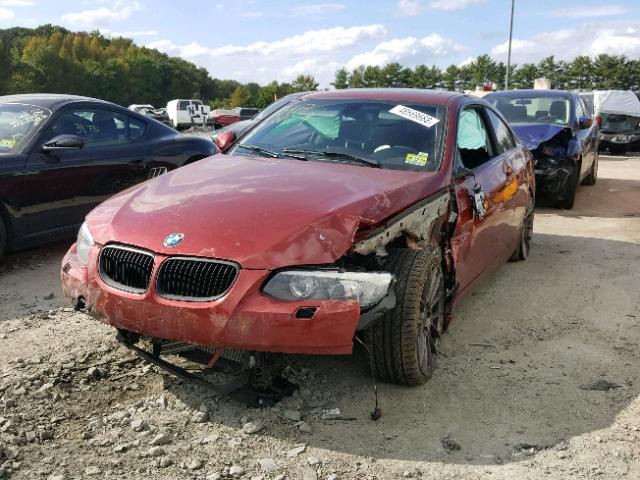 WBAKF9C53BE619889 - 2011 BMW 335 XI RED photo 2