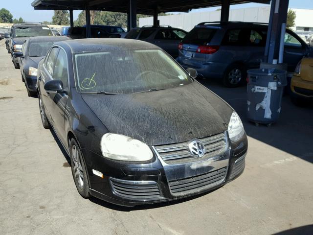 3VWSG71K76M752164 - 2006 VOLKSWAGEN JETTA 2.5 BLACK photo 1