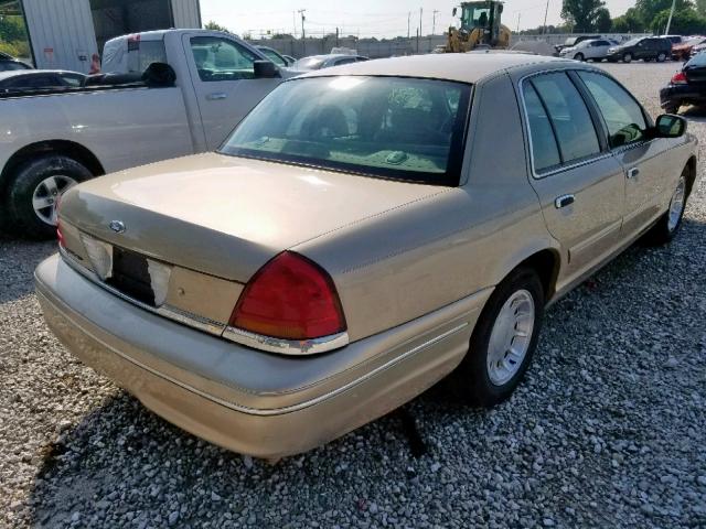 2FAFP74W0YX154272 - 2000 FORD CROWN VICT GOLD photo 4