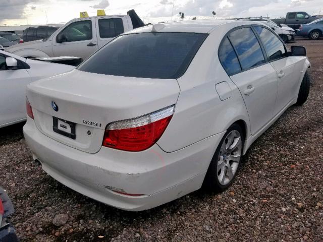 WBANW135X9C161787 - 2009 BMW 535 I WHITE photo 4