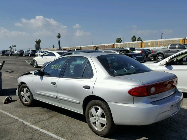 1G1JF52FX47338013 - 2004 CHEVROLET CAVALIER L SILVER photo 3