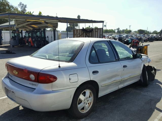 1G1JF52FX47338013 - 2004 CHEVROLET CAVALIER L SILVER photo 4