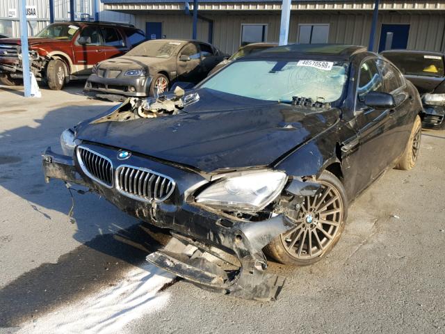 WBA6A0C5XDDZ03587 - 2013 BMW 640 I BLACK photo 2