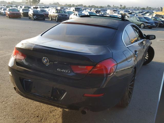 WBA6A0C5XDDZ03587 - 2013 BMW 640 I BLACK photo 4