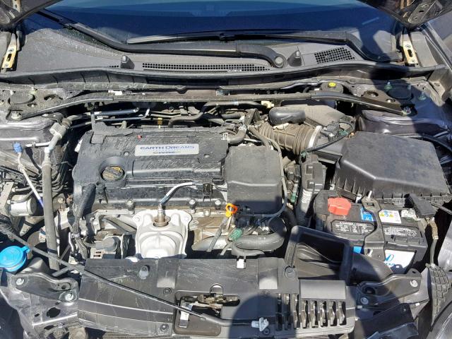 1HGCT1B39EA008988 - 2014 HONDA ACCORD LX- GRAY photo 7