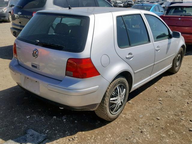 9BWFL61J754036088 - 2005 VOLKSWAGEN GOLF GL SILVER photo 4