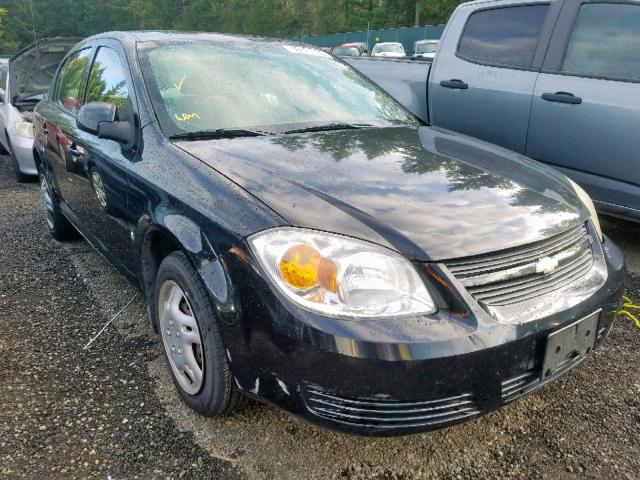 1G1AL58F487102821 - 2008 CHEVROLET COBALT LT BLACK photo 1