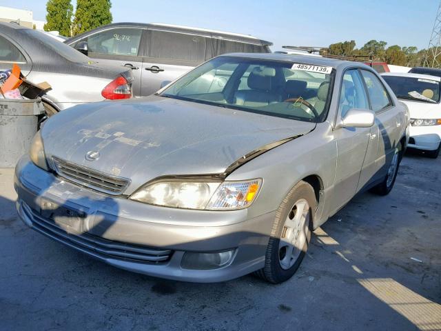 JT8BF28G415105308 - 2001 LEXUS ES 300 GRAY photo 2