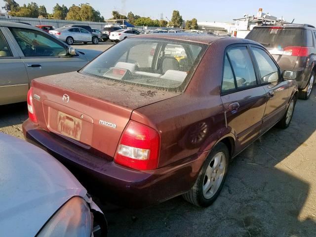 JM1BJ2210X0106966 - 1999 MAZDA PROTEGE ES 勃艮第红 照片 4