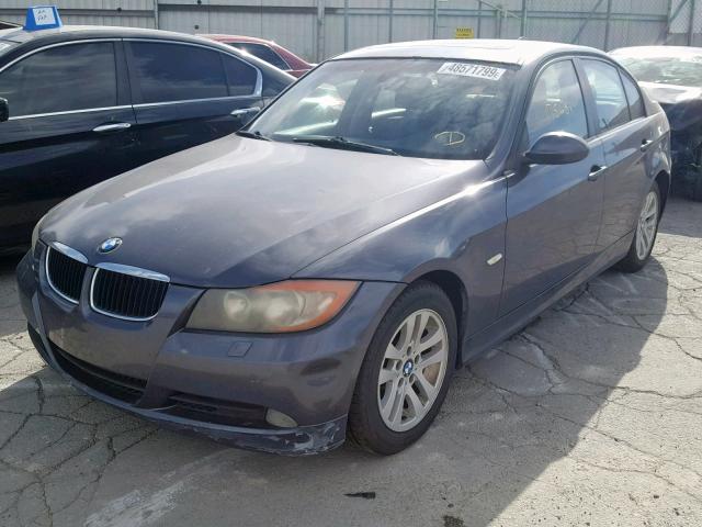 WBAVD13506KV04999 - 2006 BMW 325 XI GRAY photo 2