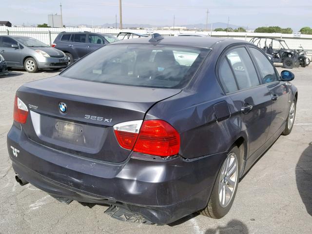 WBAVD13506KV04999 - 2006 BMW 325 XI GRAY photo 4