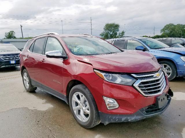 3GNAXXEV5KS519092 - 2019 CHEVROLET EQUINOX PR RED photo 1