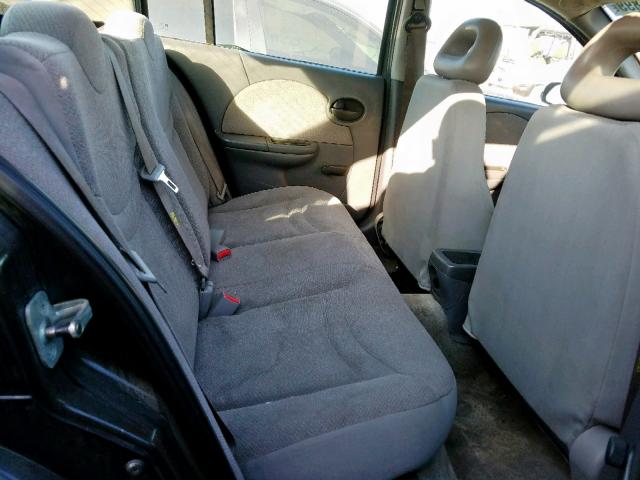 1G8AF52F24Z129371 - 2004 SATURN ION LEVEL BLACK photo 6