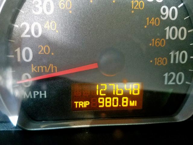 1G8AF52F24Z129371 - 2004 SATURN ION LEVEL BLACK photo 8