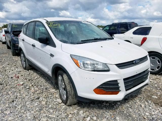 1FMCU0F75GUB52702 - 2016 FORD ESCAPE S WHITE photo 1