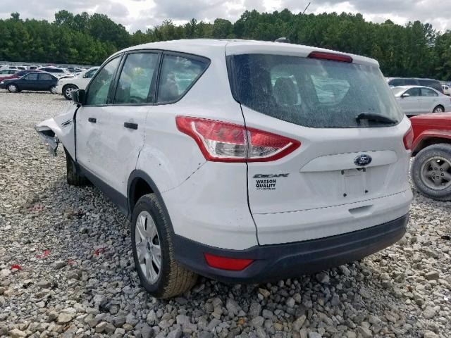 1FMCU0F75GUB52702 - 2016 FORD ESCAPE S WHITE photo 3