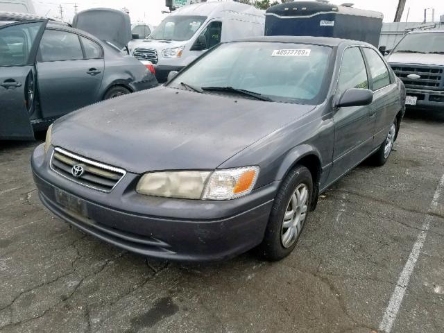 4T1BG22K61U763497 - 2001 TOYOTA CAMRY CE CHARCOAL photo 2