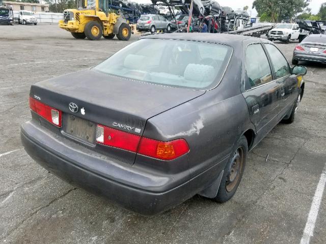 4T1BG22K61U763497 - 2001 TOYOTA CAMRY CE CHARCOAL photo 4