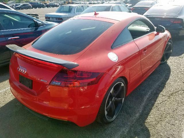 TRUBFAFK1E1007360 - 2014 AUDI TT PREMIUM RED photo 4