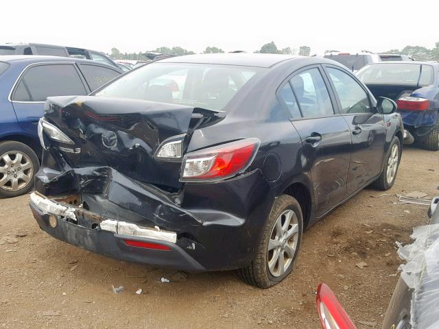 JM1BL1SF5A1223167 - 2010 MAZDA 3 I BLACK photo 4