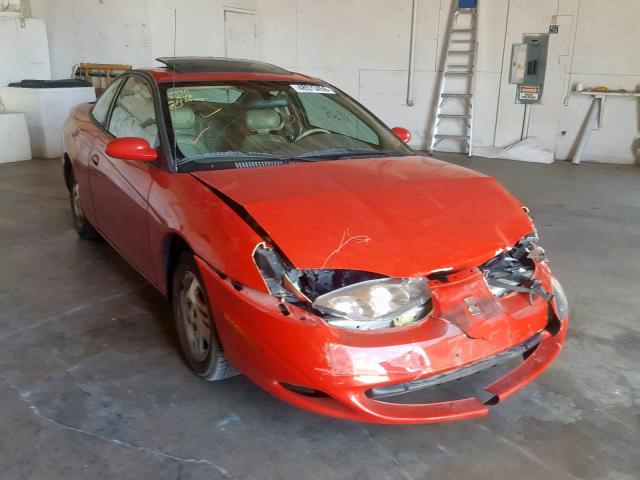 1G8ZY12721Z202846 - 2001 SATURN SC2 RED photo 1