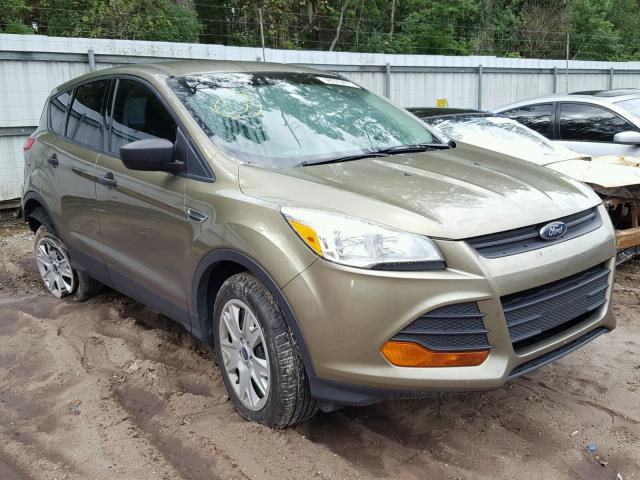 1FMCU0F72DUD83777 - 2013 FORD ESCAPE S GREEN photo 1