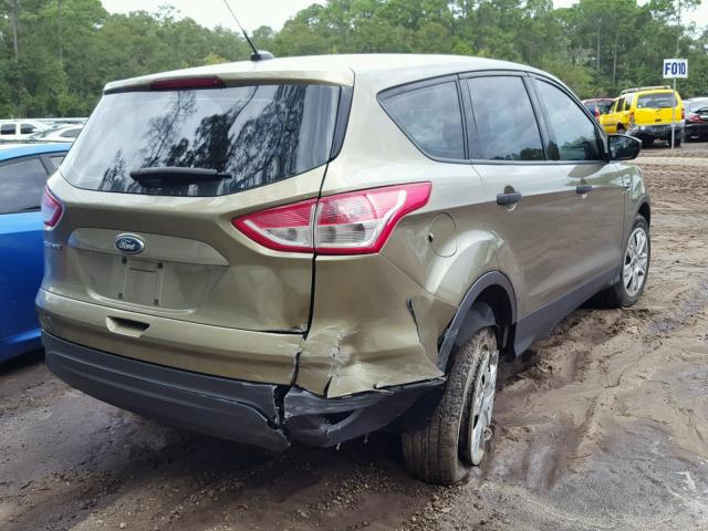 1FMCU0F72DUD83777 - 2013 FORD ESCAPE S GREEN photo 4