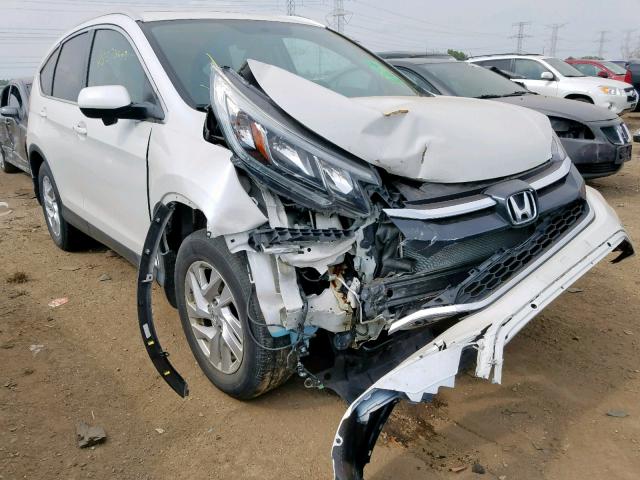 5J6RM4H78FL034919 - 2015 HONDA CR-V EXL WHITE photo 1