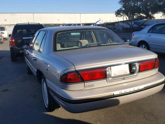 1G4HP52K8VH566597 - 1997 BUICK LESABRE CU TAN photo 3