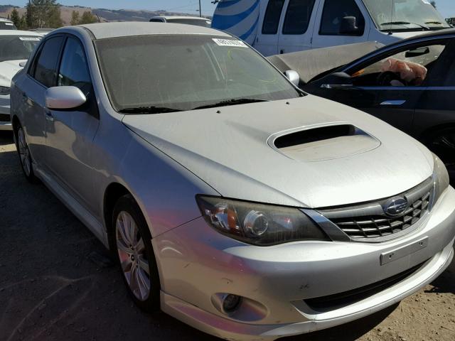 JF1GE75698G505503 - 2008 SUBARU IMPREZA WR SILVER photo 1