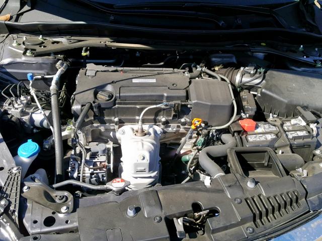 1HGCR2F95HA002385 - 2017 HONDA ACCORD EXL GRAY photo 7