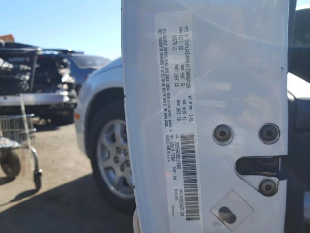 1B3ES56C05D173808 - 2005 DODGE NEON SXT WHITE photo 10