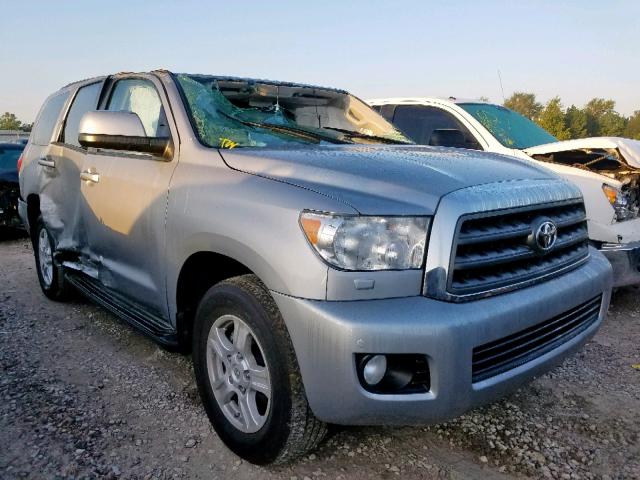 5TDBW5G17GS141559 - 2016 TOYOTA SEQUOIA SR SILVER photo 1