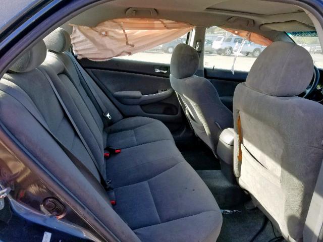 1HGCM55795A150728 - 2005 HONDA ACCORD EX BLUE photo 6