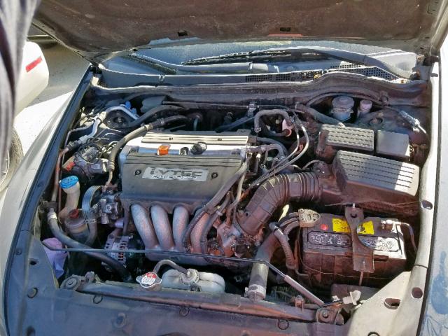 1HGCM55795A150728 - 2005 HONDA ACCORD EX BLUE photo 7