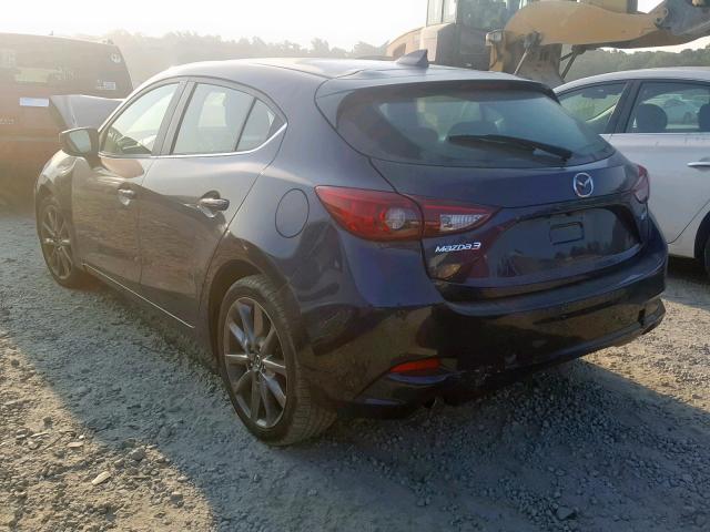 3MZBN1L38JM266643 - 2018 MAZDA 3 TOURING BLUE photo 3