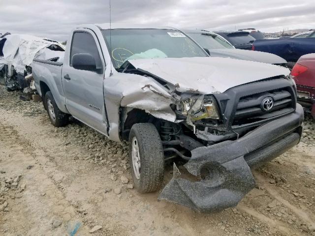 5TENX22N46Z216884 - 2006 TOYOTA TACOMA SILVER photo 1