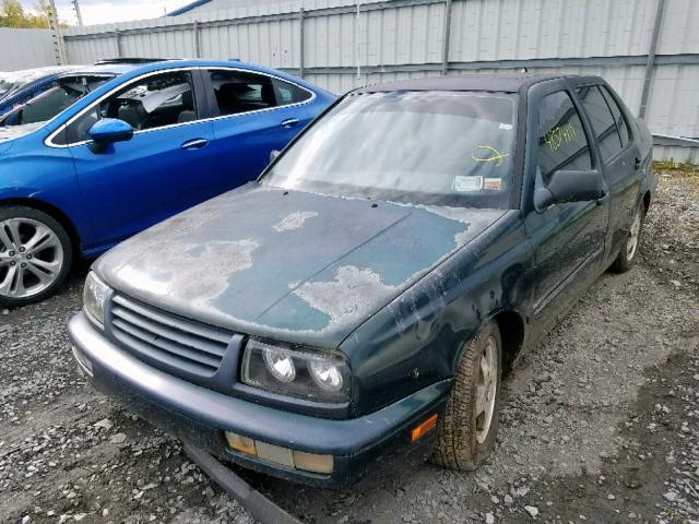 3VWPB81H6XM228455 - 1999 VOLKSWAGEN JETTA WOLF GREEN photo 2