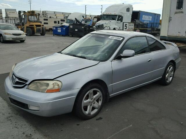 19UYA42721A009166 - 2001 ACURA 3.2CL TYPE SILVER photo 2