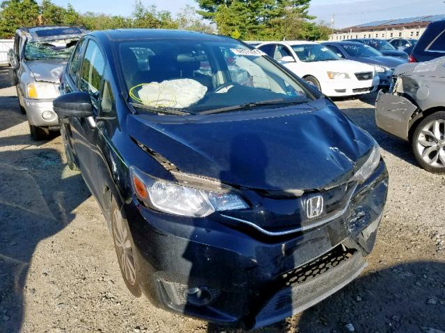 JHMGK5H7XGX022661 - 2016 HONDA FIT EX BLACK photo 1