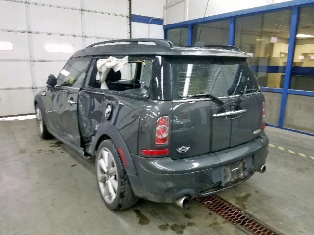 WMWZG3C53ETY33287 - 2014 MINI COOPER S C GRAY photo 3