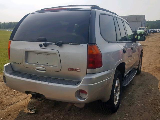 1GKDT13S962290171 - 2006 GMC ENVOY SILVER photo 4