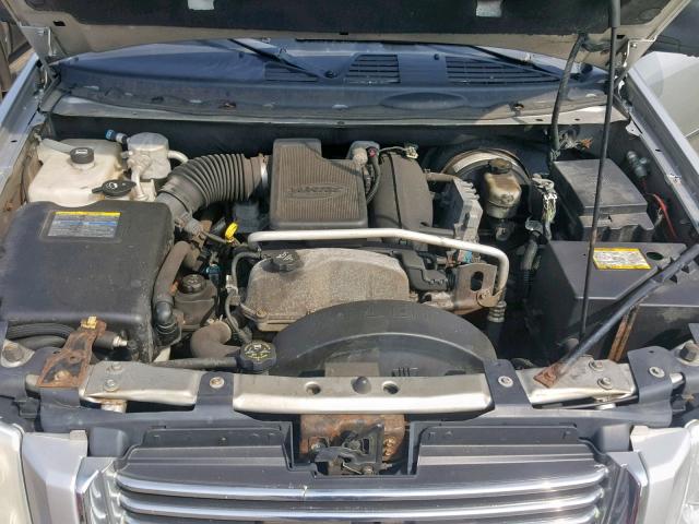 1GKDT13S962290171 - 2006 GMC ENVOY SILVER photo 7