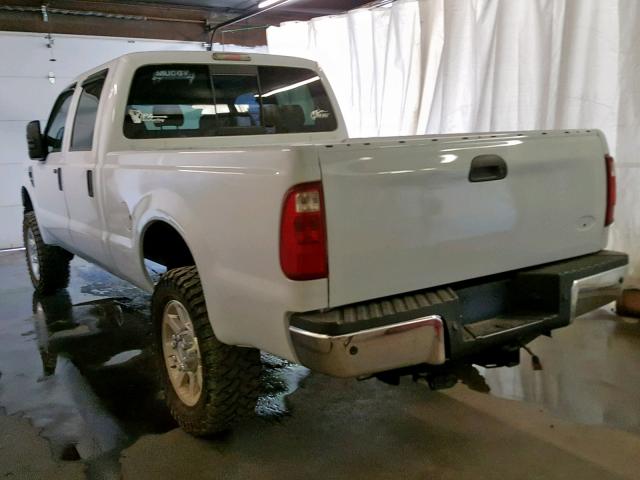 1FTWW31Y68EC96428 - 2008 FORD F350 SRW S WHITE photo 3