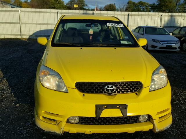 2T1KR32E44C172116 - 2004 TOYOTA COROLLA MA YELLOW photo 9